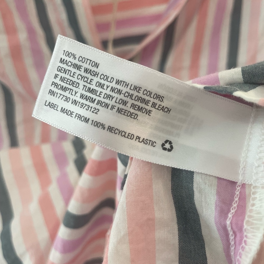 Universal Thread Multicolor Striped Shirt - Picture 7 of 8